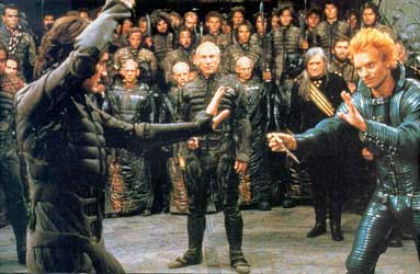 Kyle McLachlan, Patrick Stewart y Sting en "Dune"