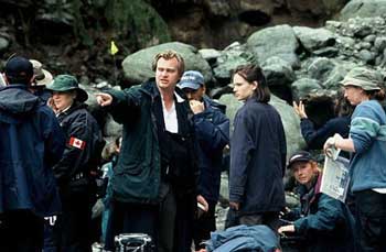 Christopher Nolan dirigiendo "Insomnia"