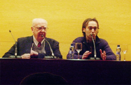 José Luis Borau y Luis Antonio Alarcón