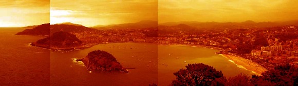 San Sebastián 2004. Foto de Antonio Tausiet, tomada desde el Monte Igueldo