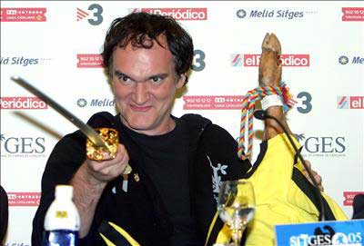 Quentin Tarantino en Sitges 2005