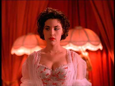 Sherilyn Fenn en la serie "Twin Peaks"